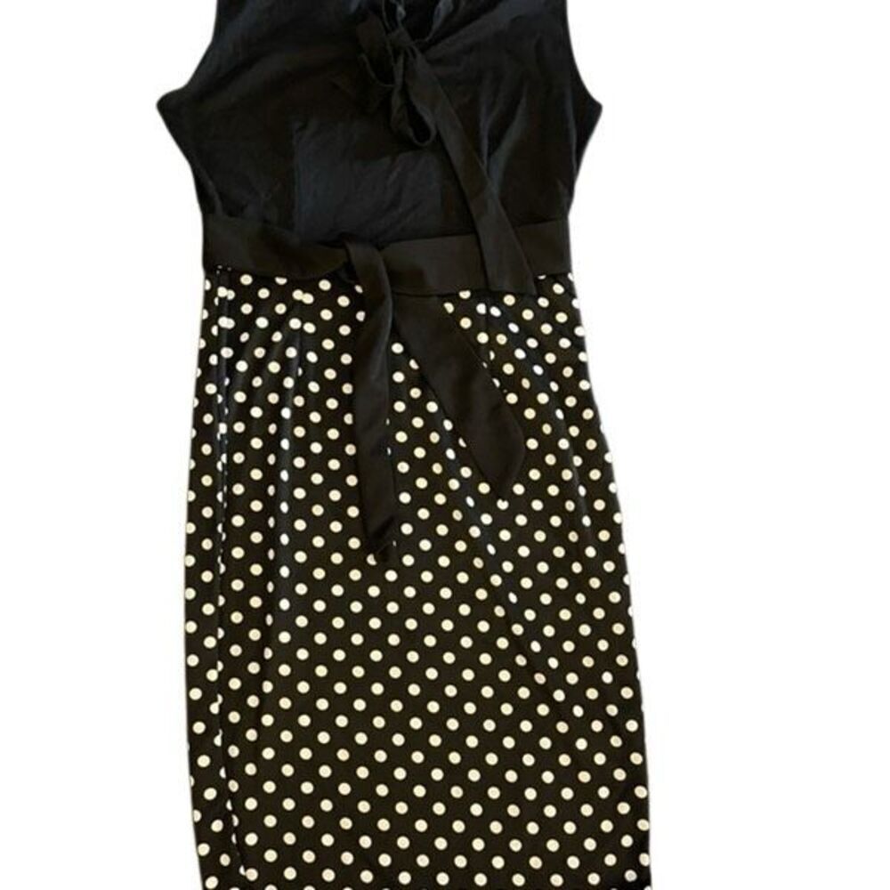 BOUTIQUE POLKA DOT SHEATH DRESS